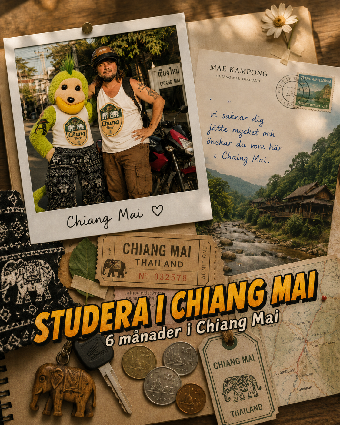 Åberg På Äventyr – studier i Chiang Mai